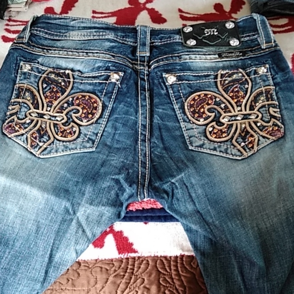 Miss Me signature rise bootcut women's jeans